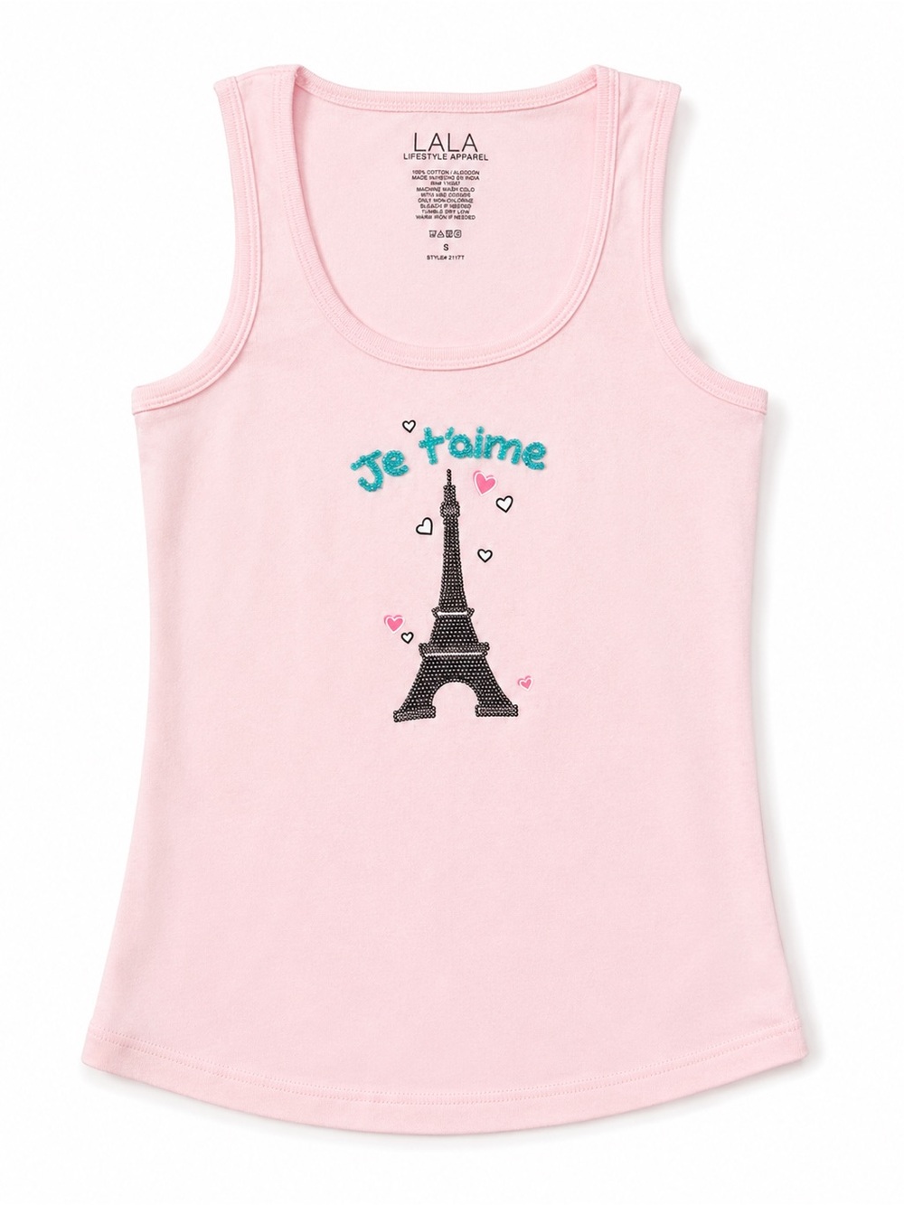 Je T’aime Eiffel Tower Tank Top
